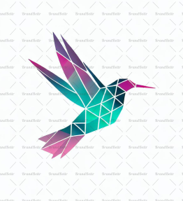 Geometrischer Kolibri